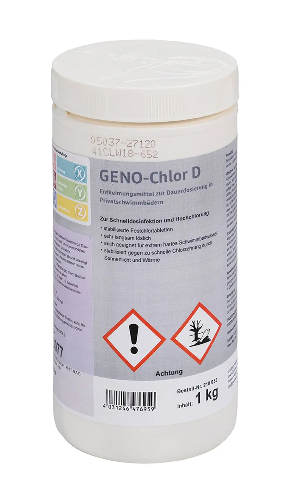 Grünbeck GB GENO-Chlor D Dosen Inhalt 1 kg